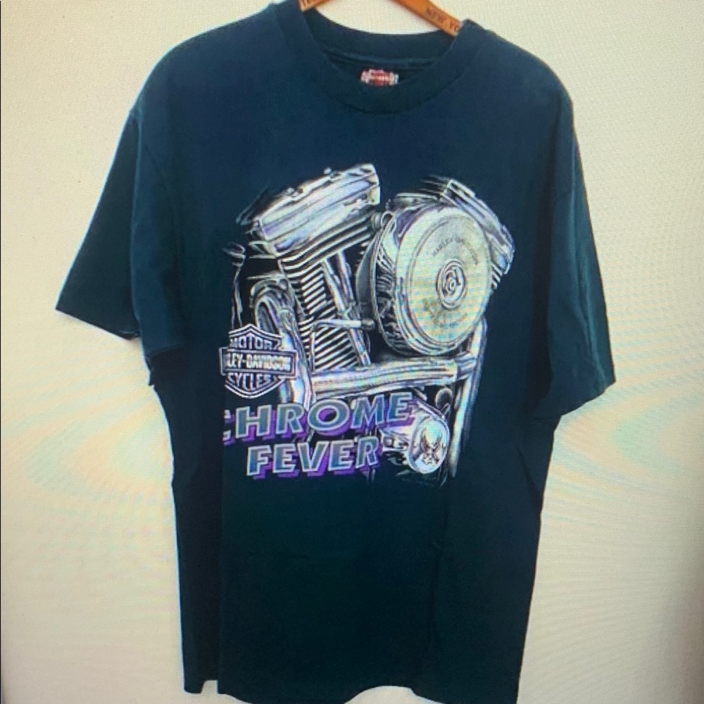 Harley-Davidson Men's Black Graphic T-Shirt